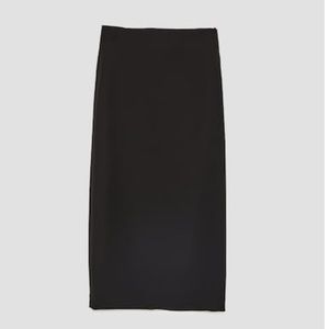 Zara Black Pencil Skirt